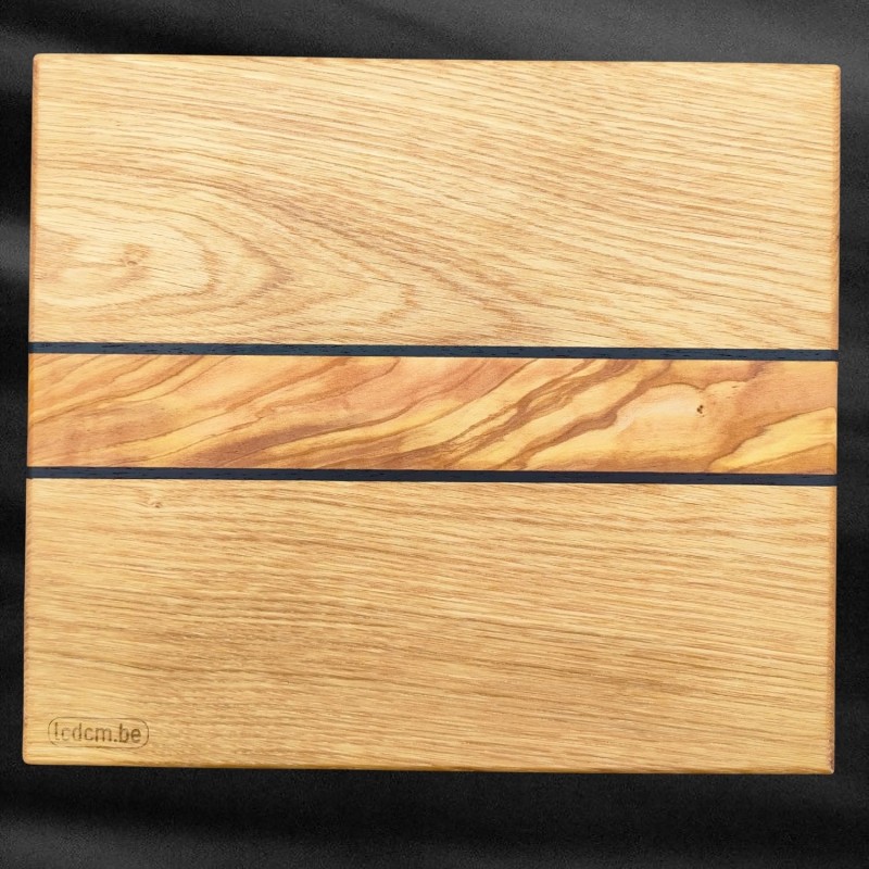 Planche apéro | chêne et bois d'olivier | PL2522