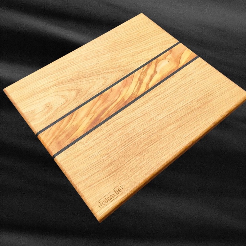 Planche apéro | chêne et bois d'olivier | PL2522