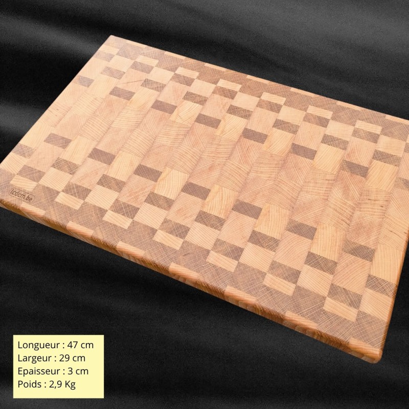 Planche en bois de bout ou billot PL2524