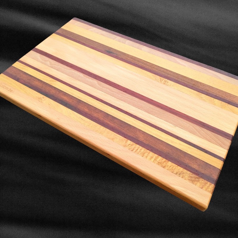 Planche culinaire design | Bois massif et détails exotiques | PL2528