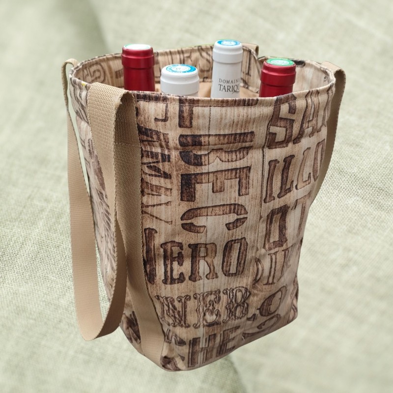 Sac de transport quatre bouteilles - TE2506