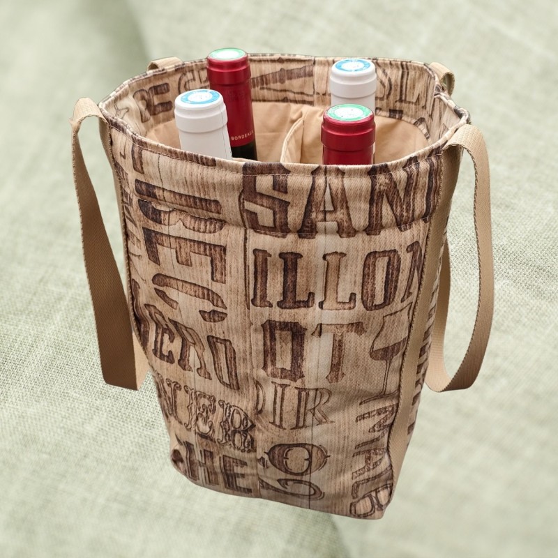 Sac de transport quatre bouteilles - TE2506