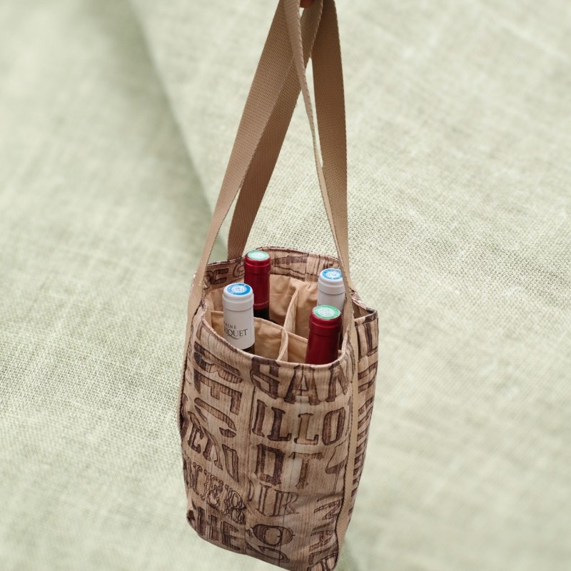 Sac de transport quatre bouteilles - TE2506